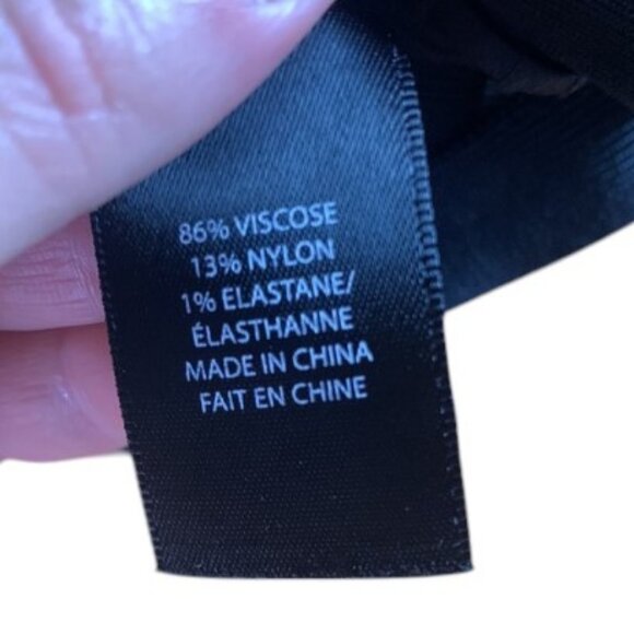 Pink Tartan black viscose blend cardigan sweater size M - Picture 7 of 7